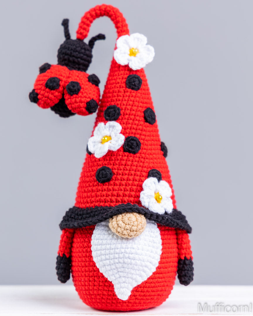 Ladybug Gnome