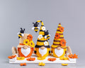 Bee Gnome and Gnomes with Sunflower