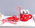 Christmas Mug with Marshmallows and Sweets