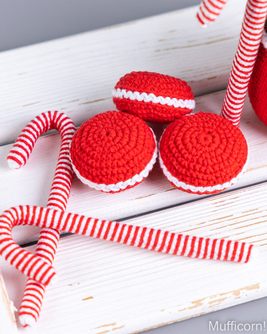 Christmas Mug with Marshmallows and Sweets
