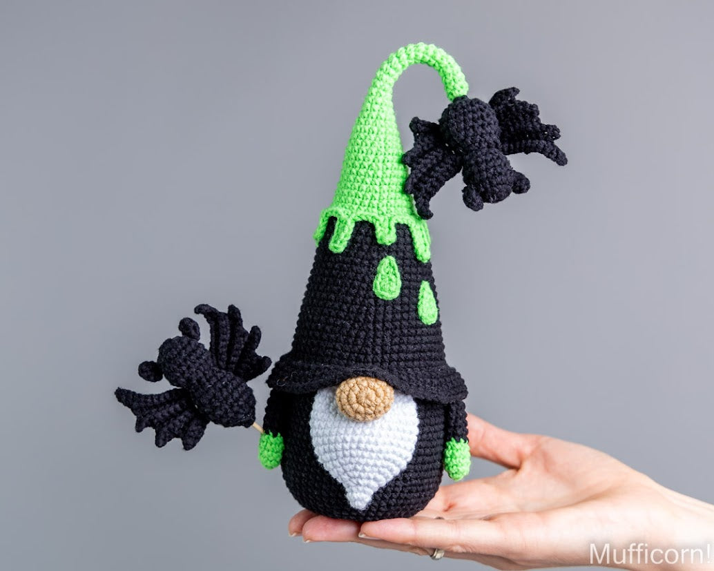 Gnome with Bat and Potion