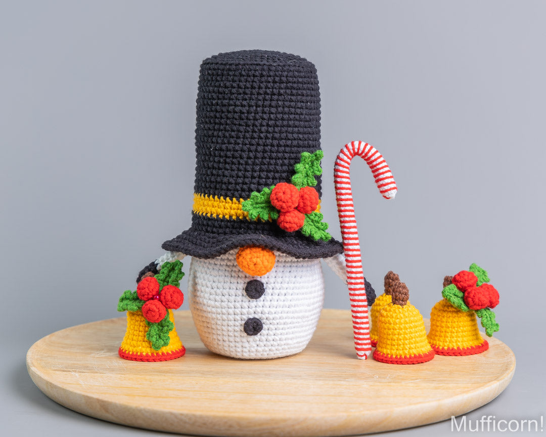 Crochet Patterns Bundle: Snowman Gnomes