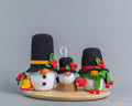 Crochet Patterns Bundle: Snowman Gnomes