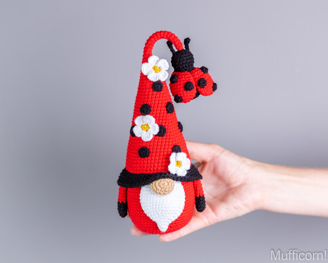 Ladybug Gnome