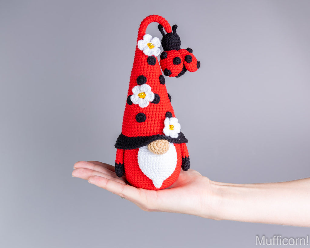 Ladybug Gnome