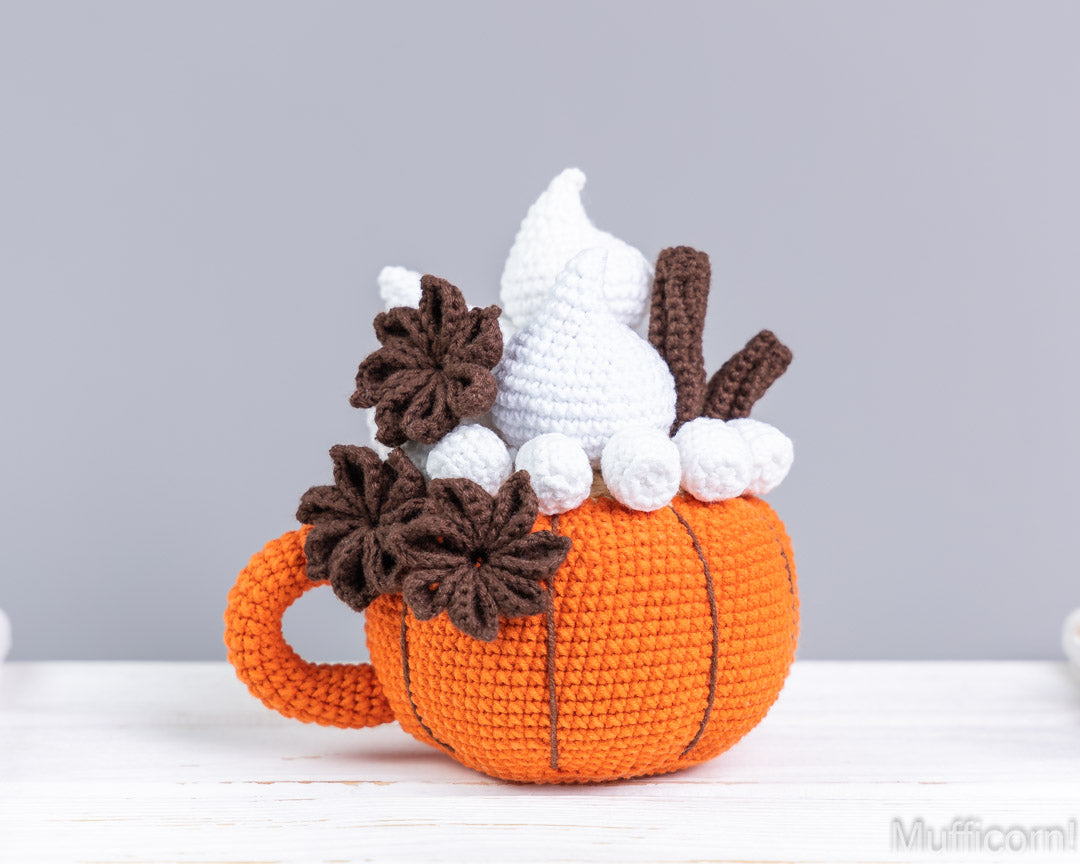 Pumpkin spice latte cup