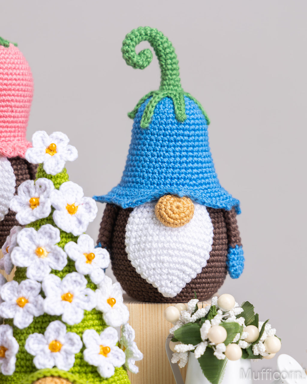 Crochet Patterns Bundle: Flower Gnomes