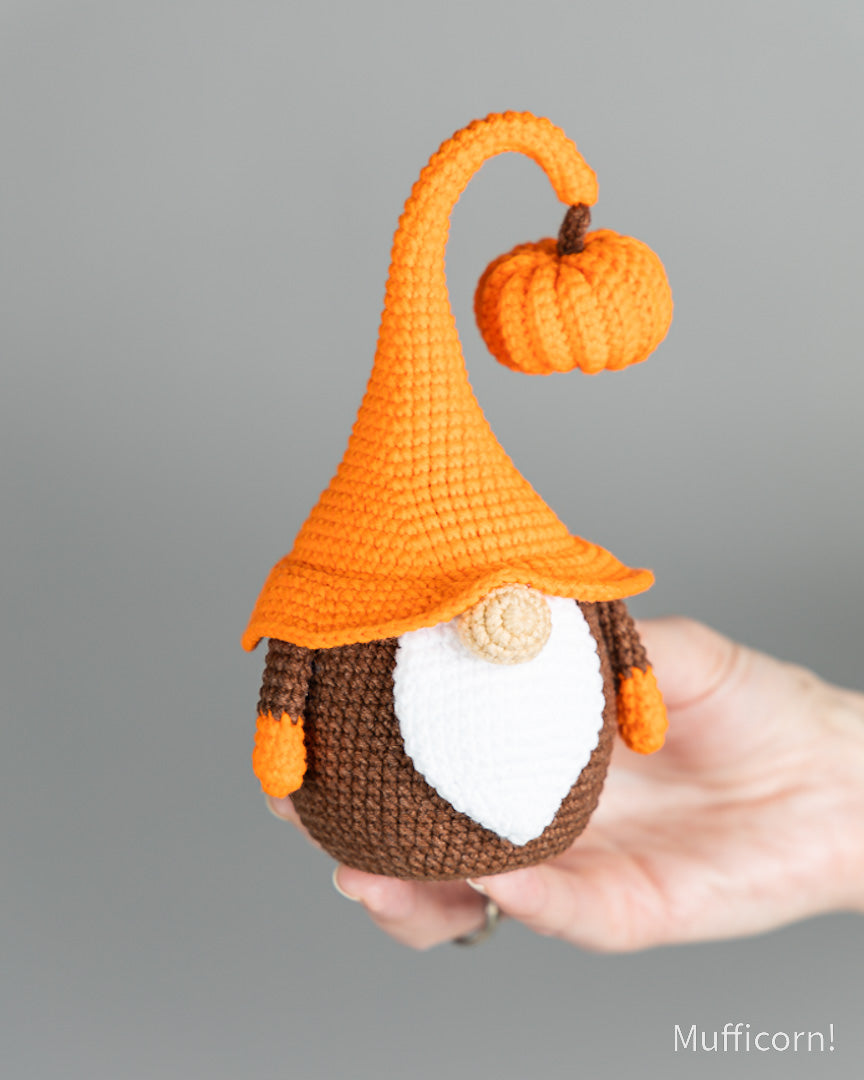 Fall Pumpkin Gnome