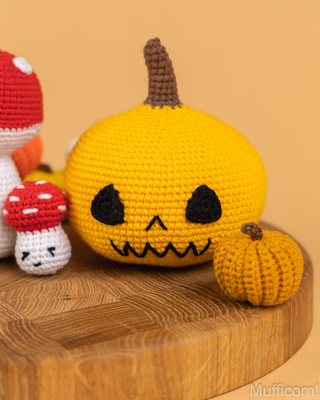 Crochet Halloween patterns bundle: Creepy Friends