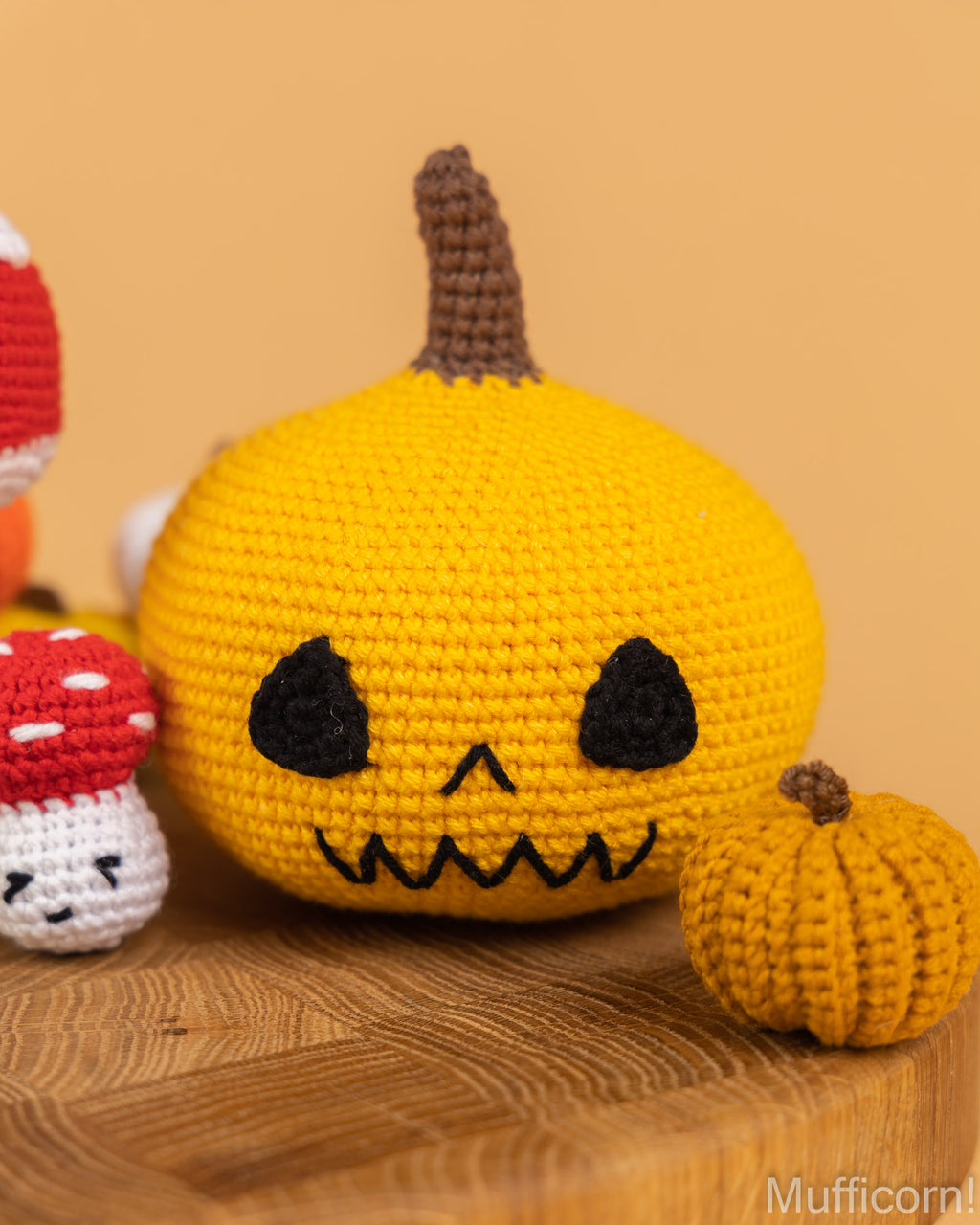 Crochet Halloween patterns bundle: Creepy Friends