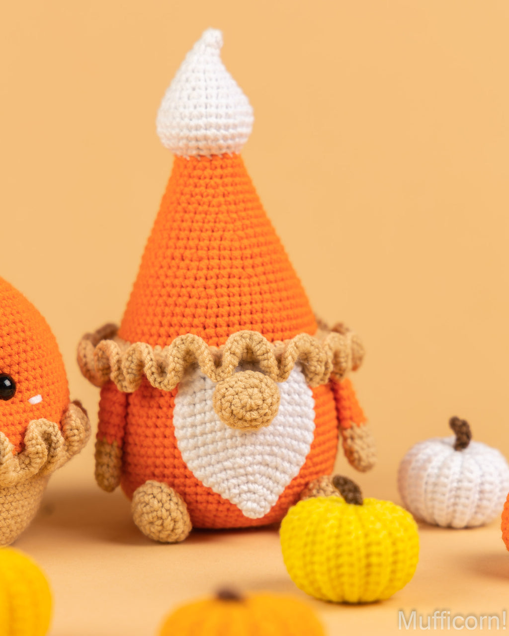 Crochet patterns bundle: Pumpkin Pie & Gnome
