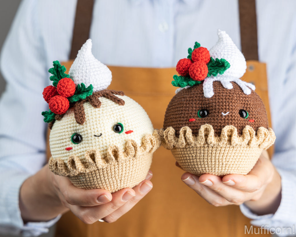 Christmas Amigurumi Pie