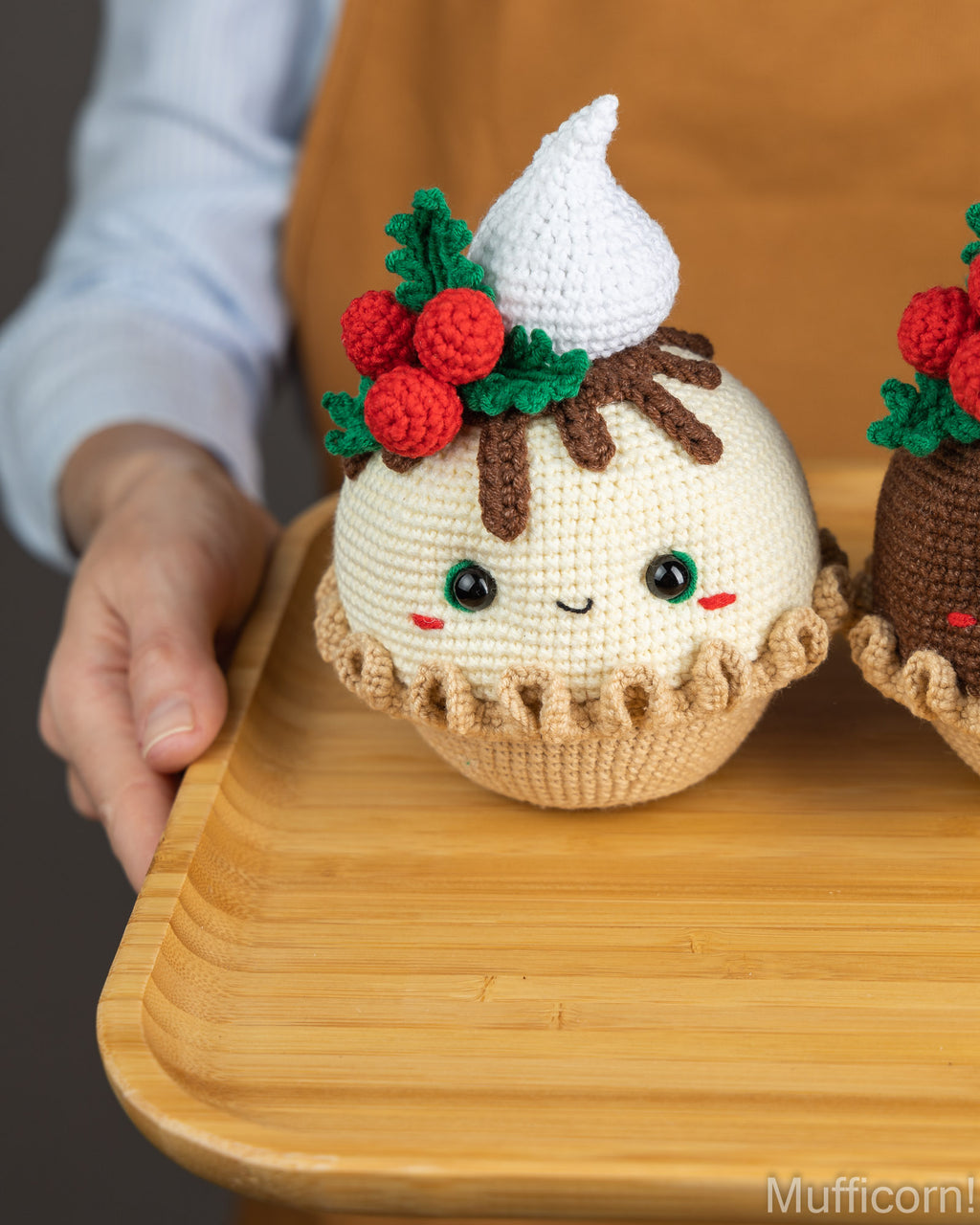Christmas Amigurumi Pie