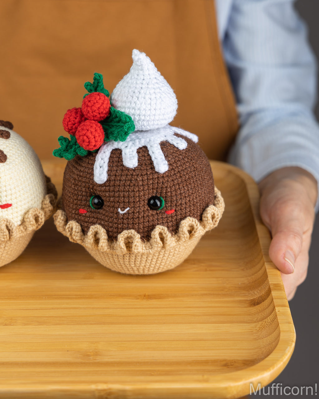 Christmas Amigurumi Pie