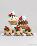 Crochet patterns bundle:  Christmas Pie and Amigurumi donut