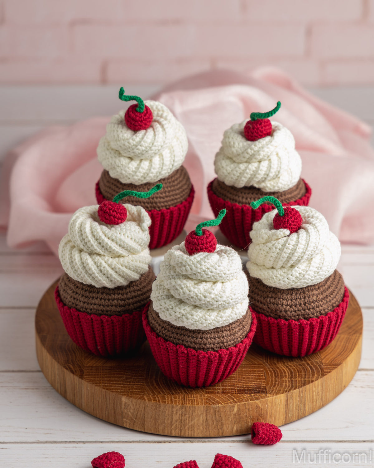 Cherry cupcake