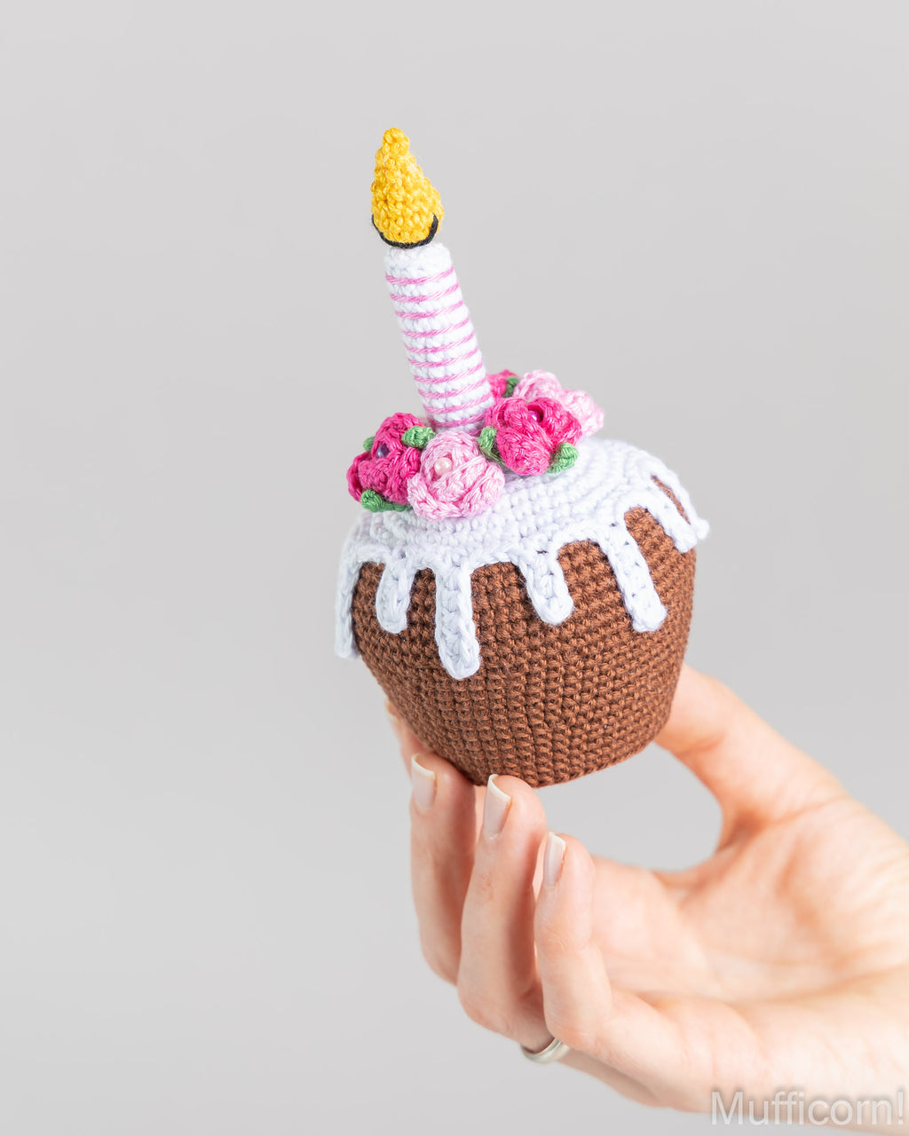 Birthday Gnome with Cupcake