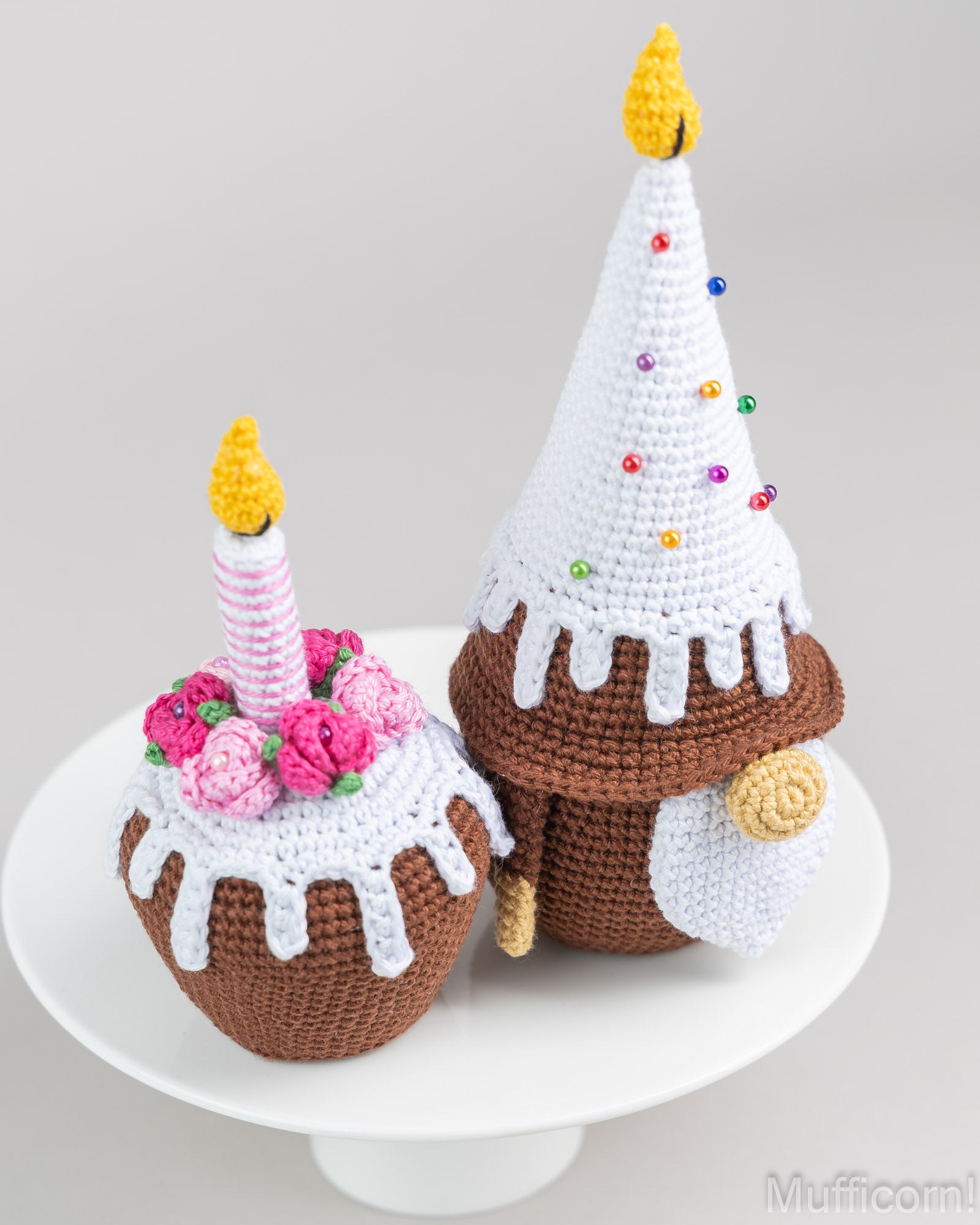 Birthday Gnome with Cupcake