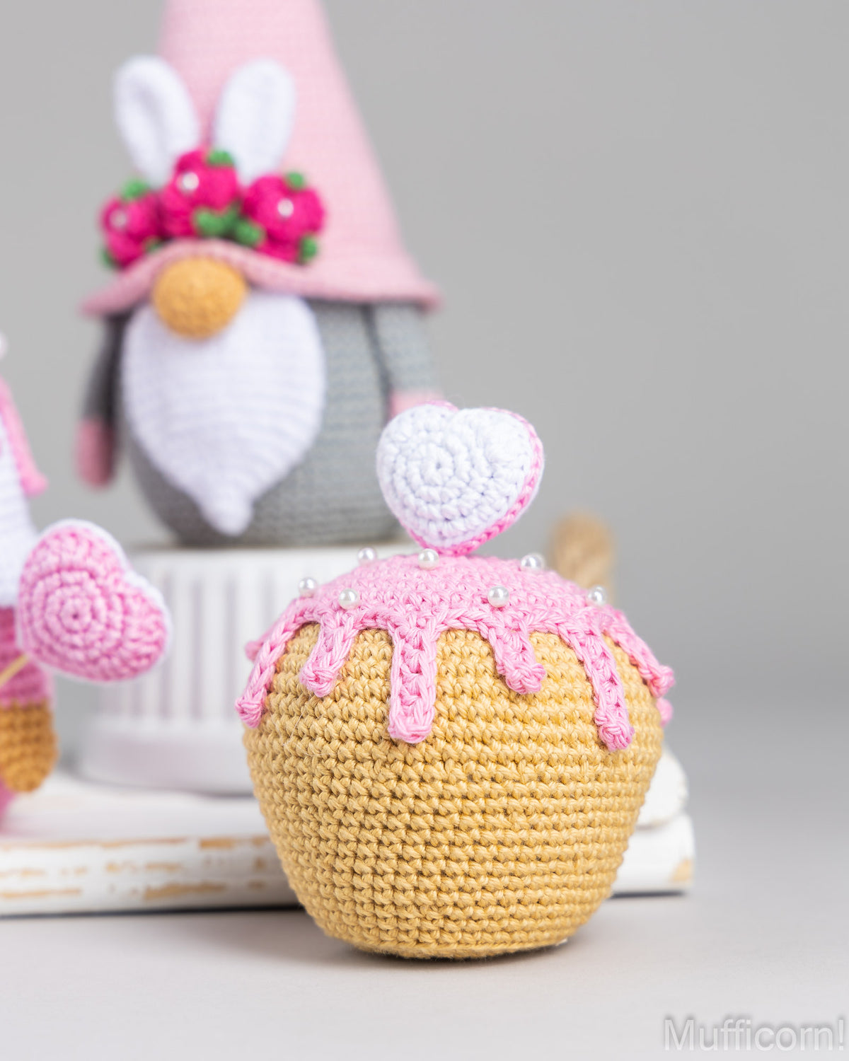 Easter Bunny Gnome & Heart Muffin Gnome Bundle