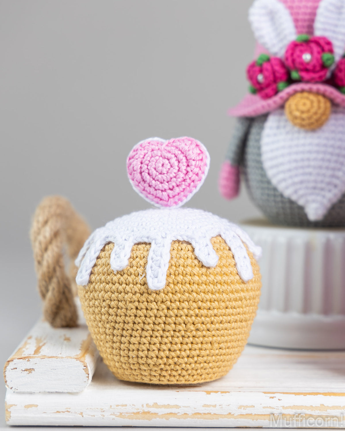 Easter Bunny Gnome & Heart Muffin Gnome Bundle