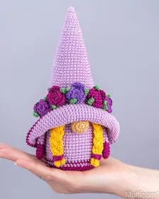 Flower Gnome with a Flower pot