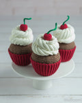 Cherry cupcake
