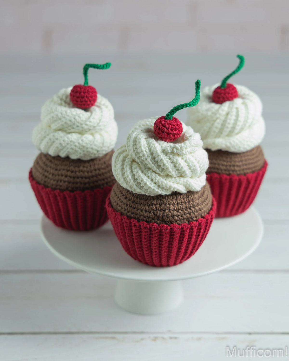 Cherry cupcake