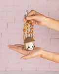 Amigurumi Mushroom Keychain