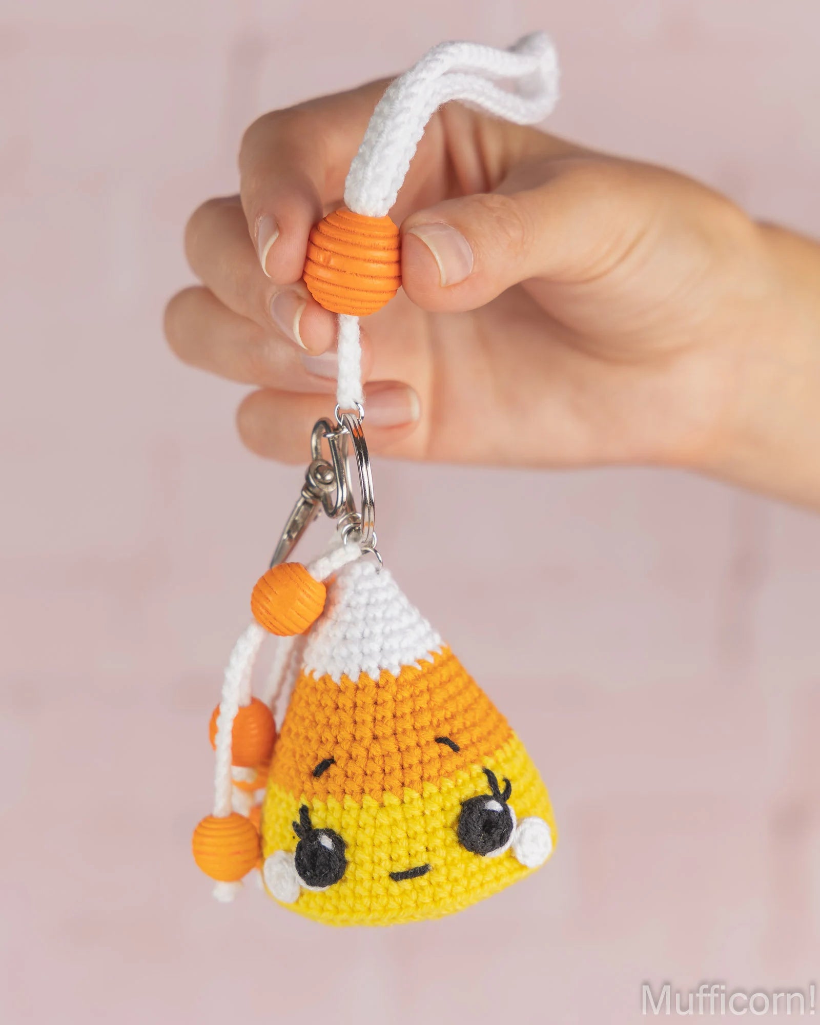 Candy Corn Keychain