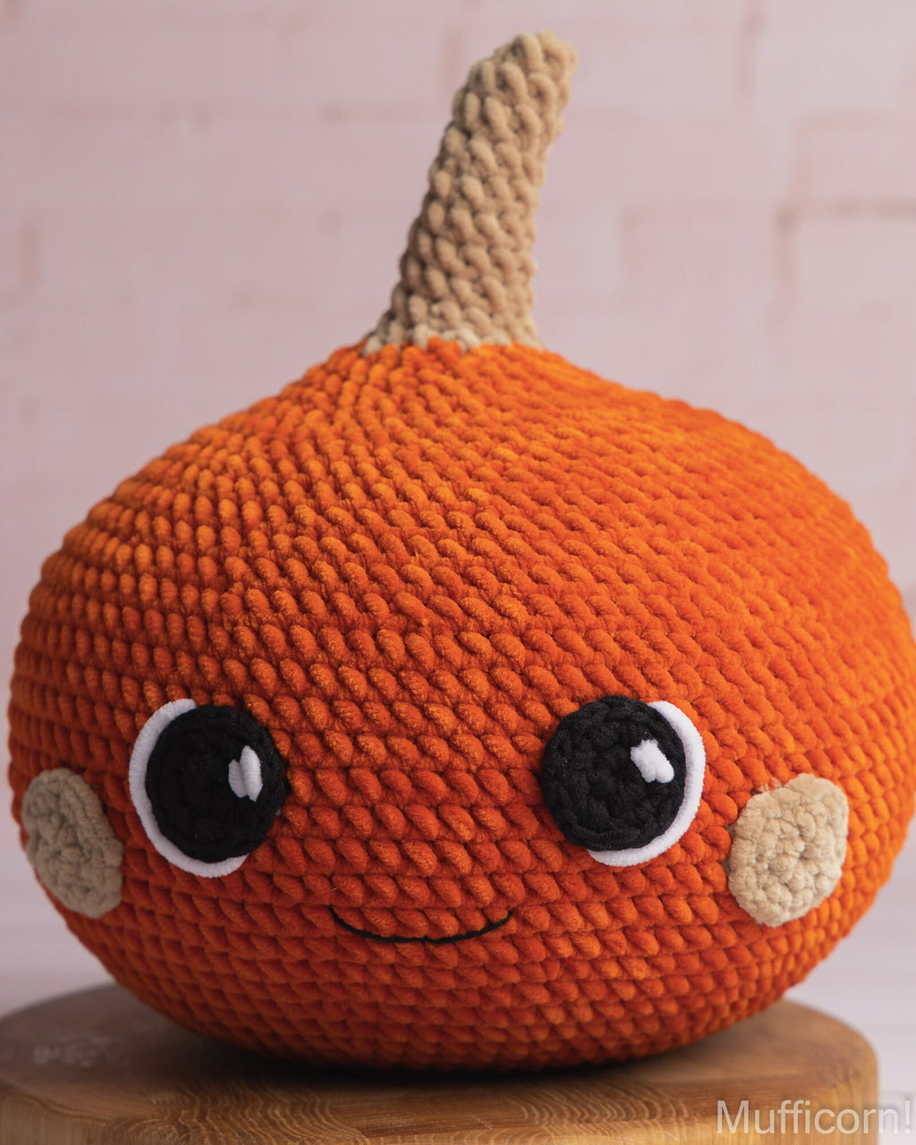 Plushy Pumpkin with pumpkins