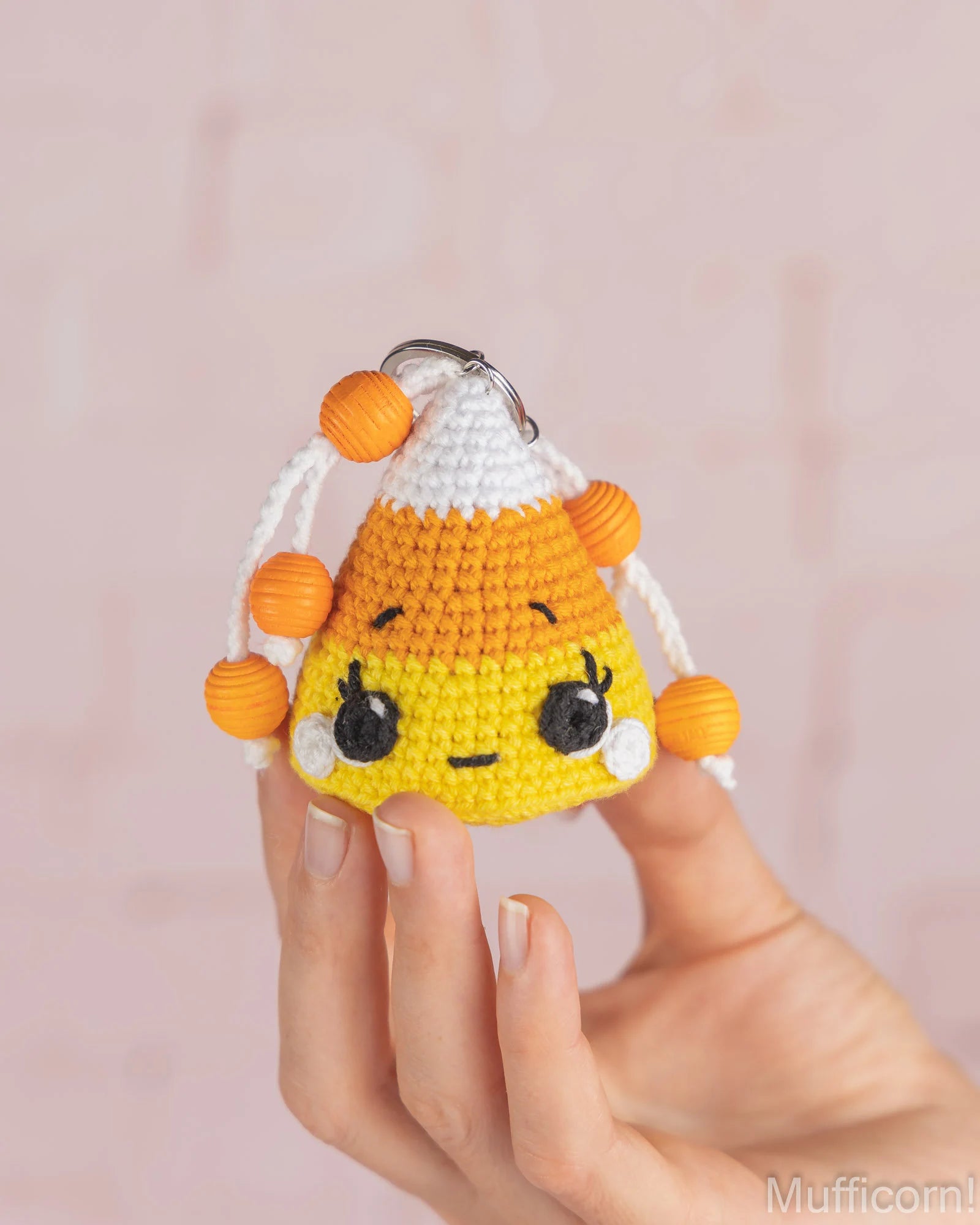 Candy Corn Keychain