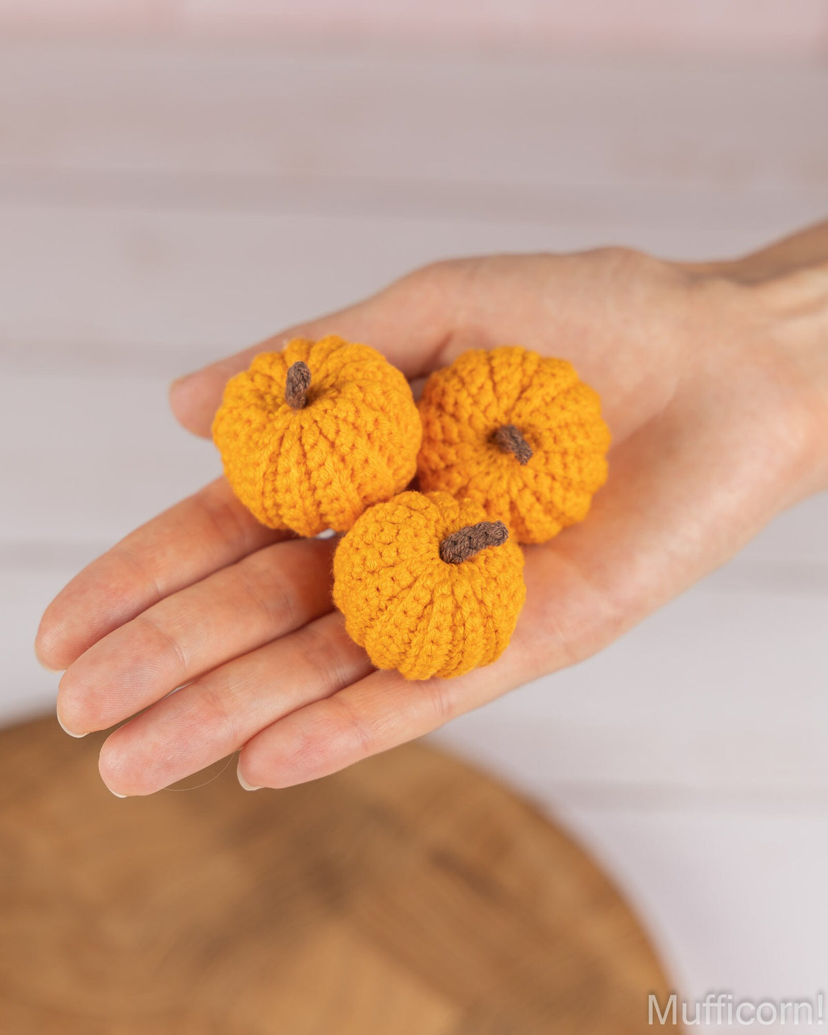 Pumpkin & Candy Corn Fall Garland crochet pattern