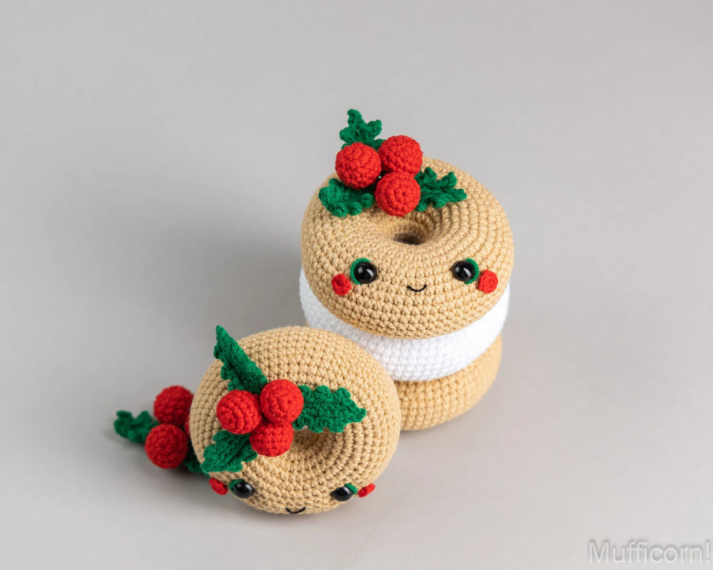 Christmas donut