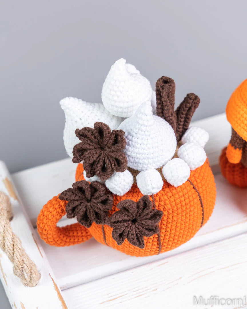 Pumpkin spice latte cup