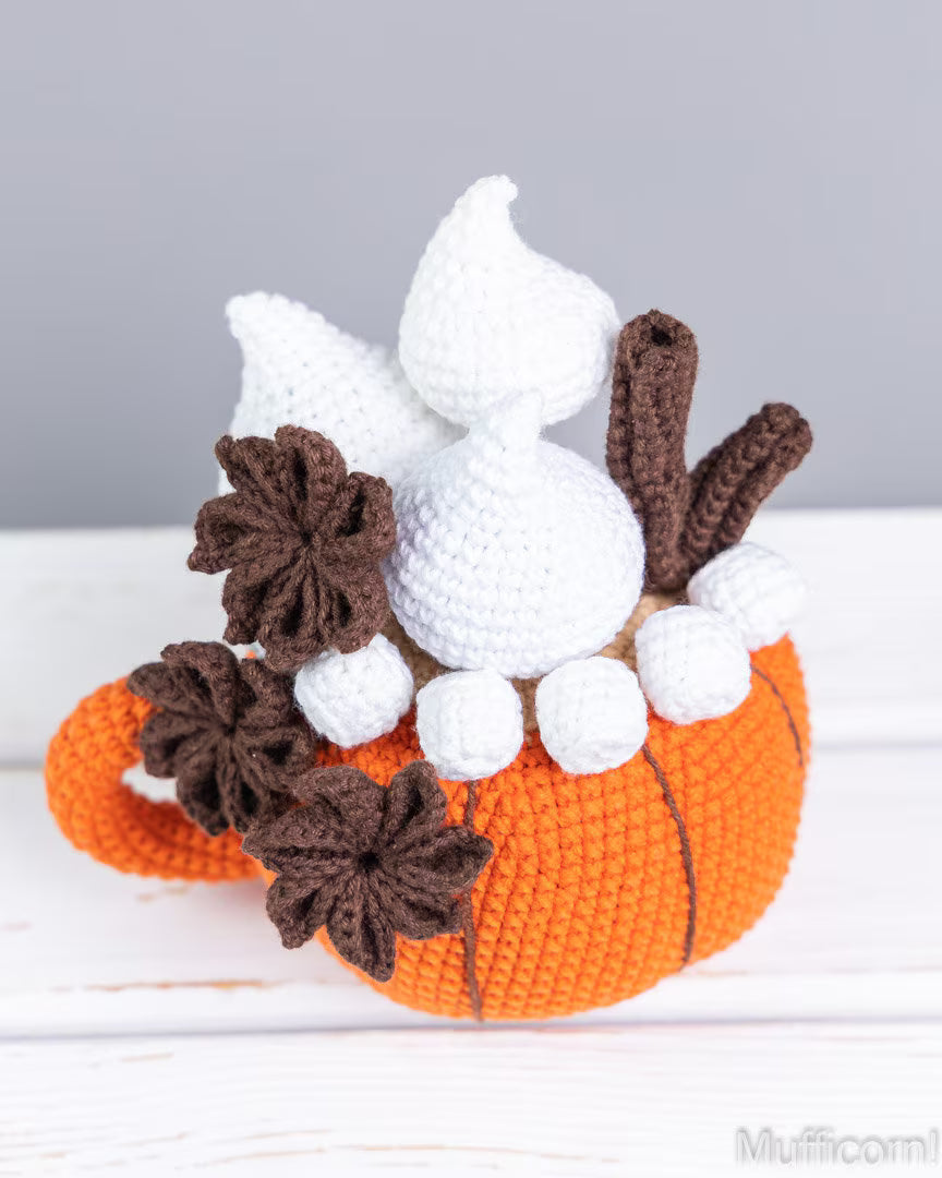 Pumpkin spice latte cup