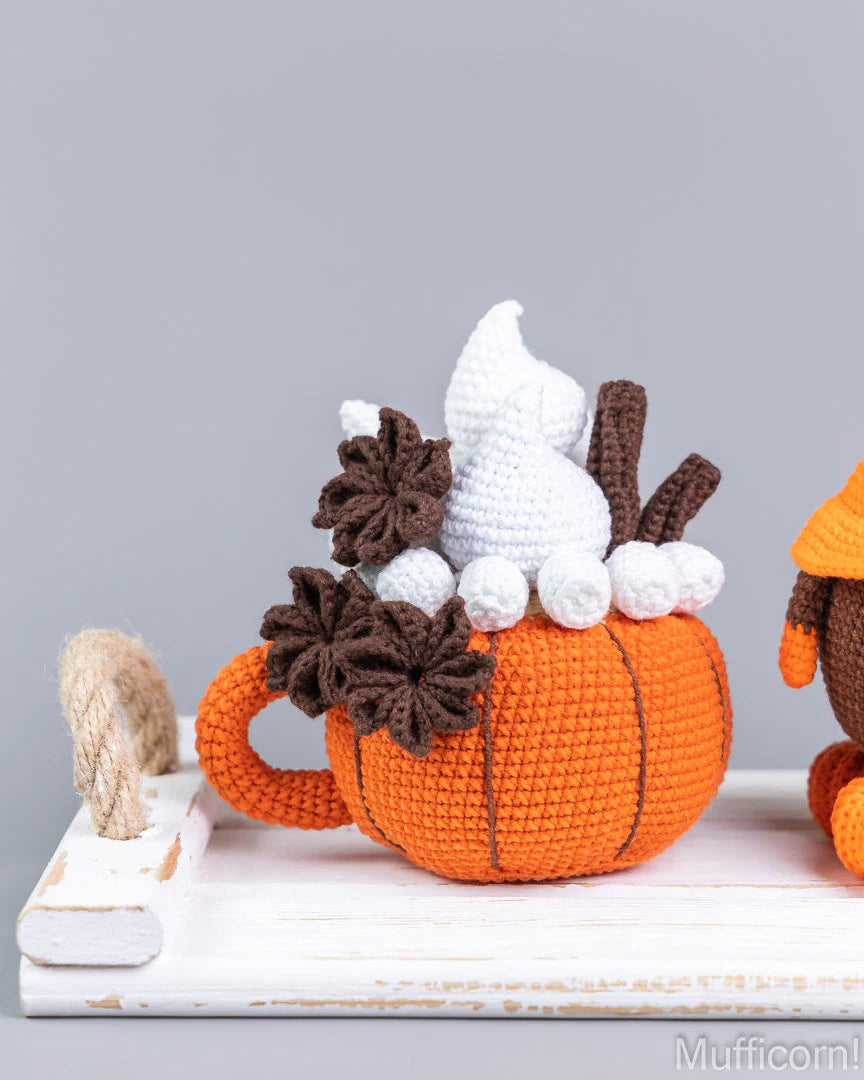 Pumpkin spice latte cup