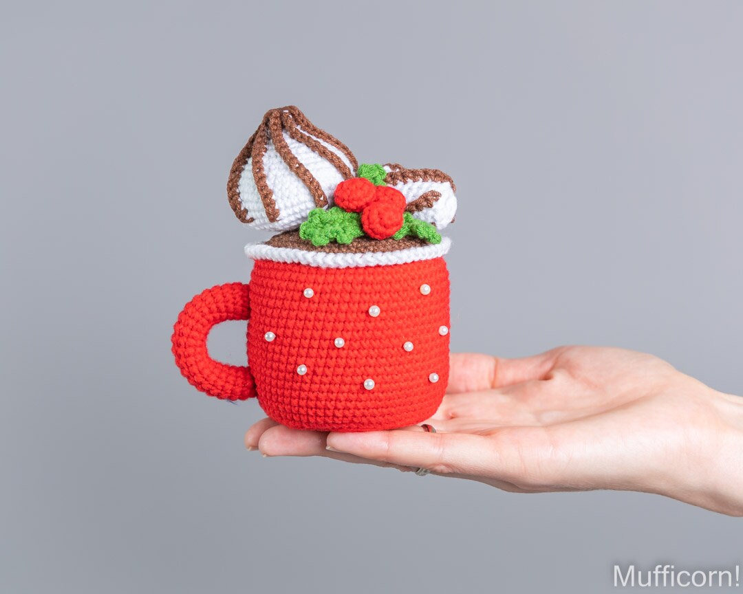 Christmas Gnome with Mug & Meringues