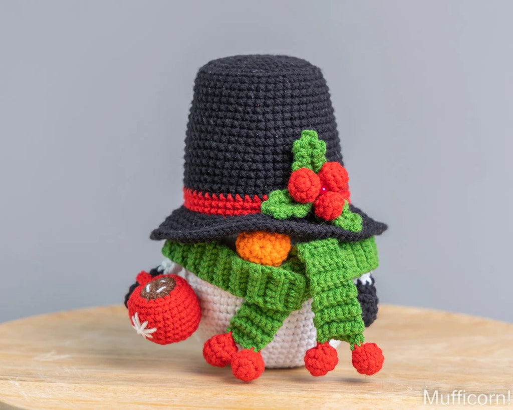 Snowman Gnome in a scarf