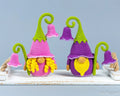 Flower Gnome Couple with Campanula