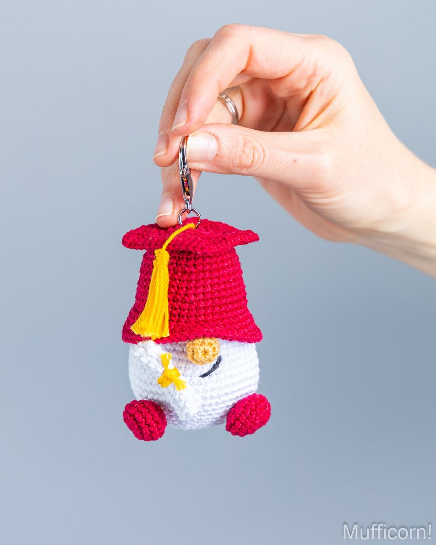 Graduation Gnomes Keychains