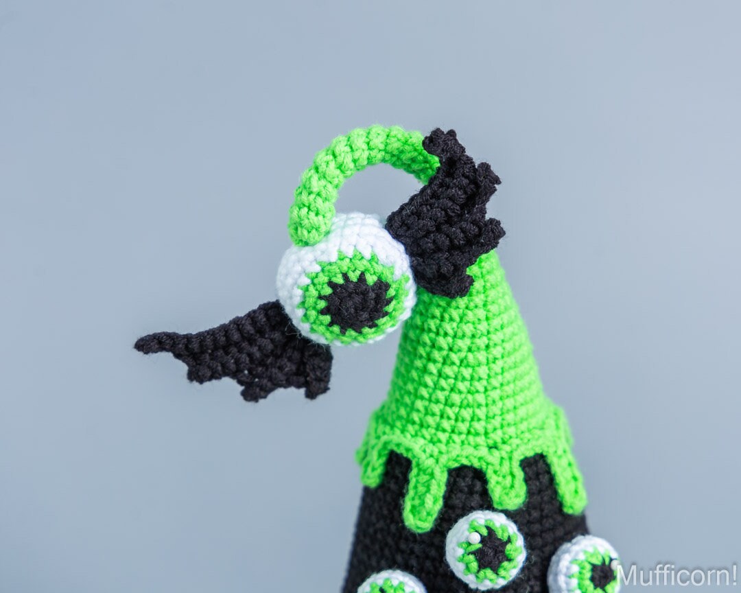 Halloween Gnome with Eyes and Potion