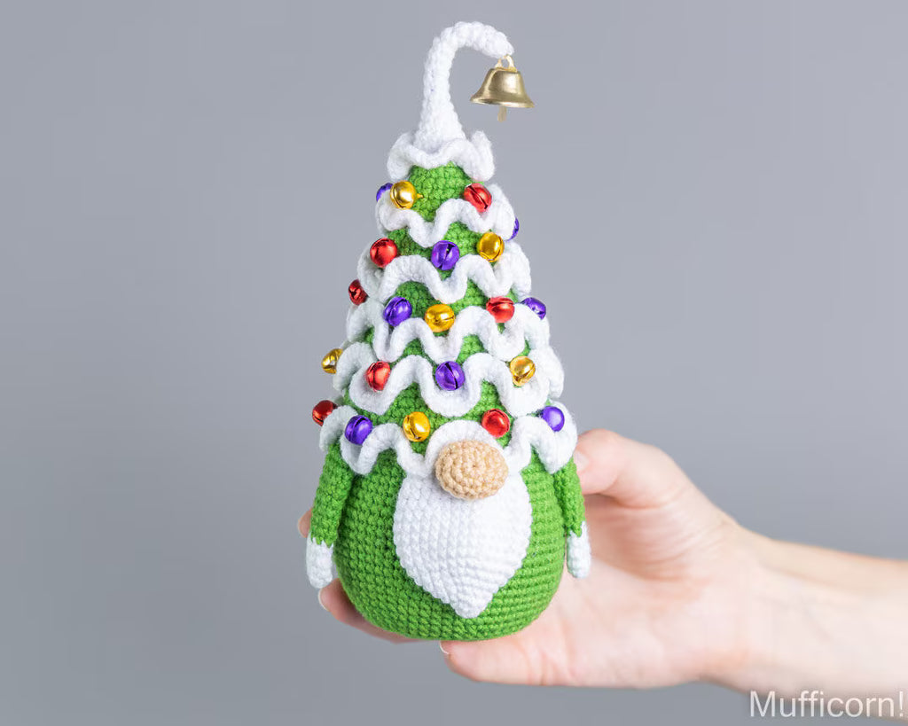 Crochet Patterns Bundle: Reindeer & Christmas Tree gnomes