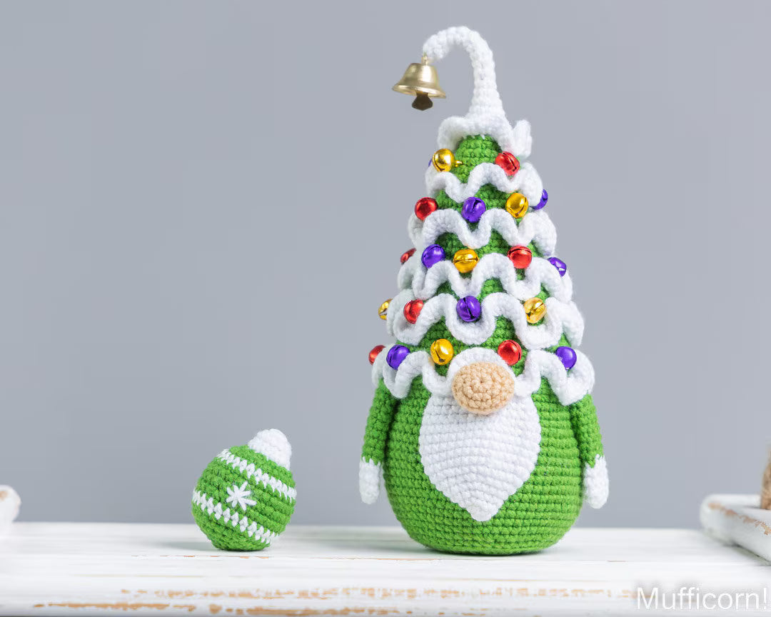 Crochet Patterns Bundle: Reindeer & Christmas Tree gnomes