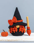 Witch Gnome with a Broom