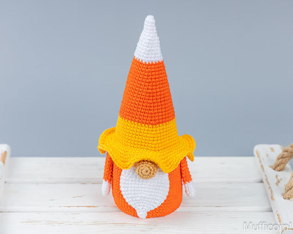 Halloween gnome candy corn Candy Keeper