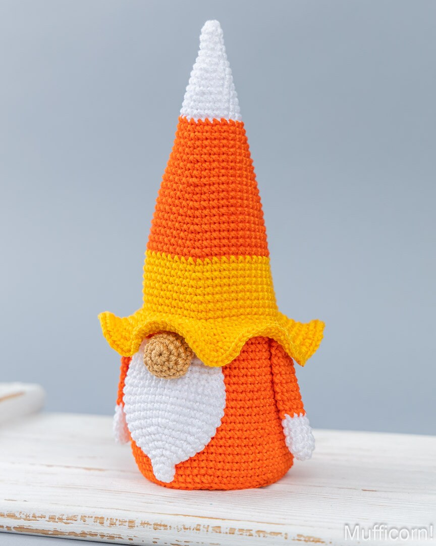 Halloween gnome candy corn Candy Keeper