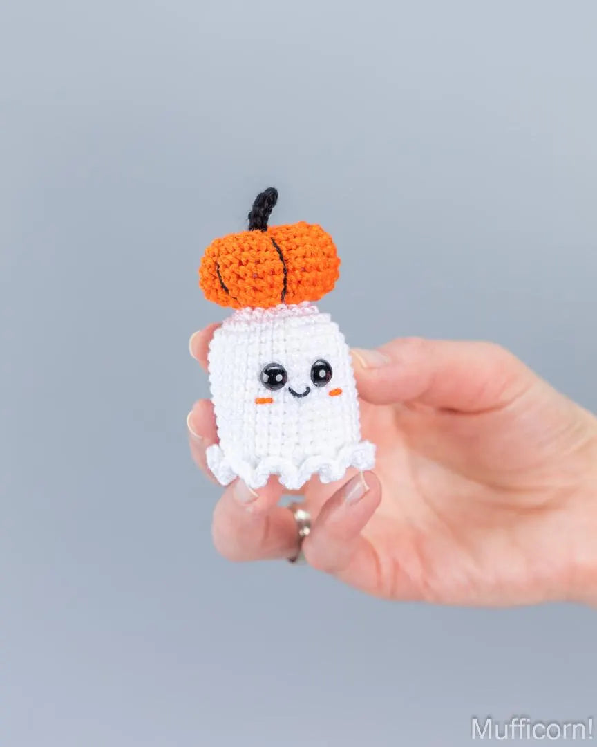 Halloween Ghost with Pumpkin