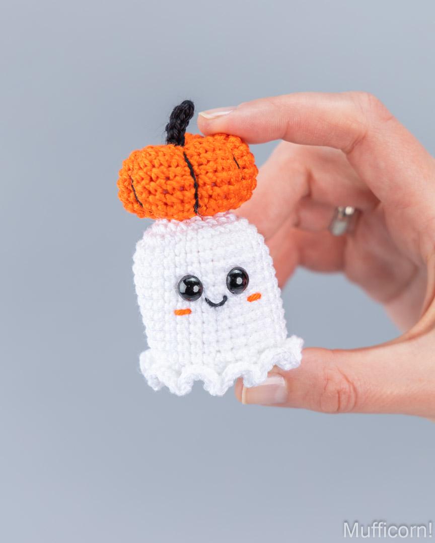 Crochet patterns bundle: Halloween Keychains