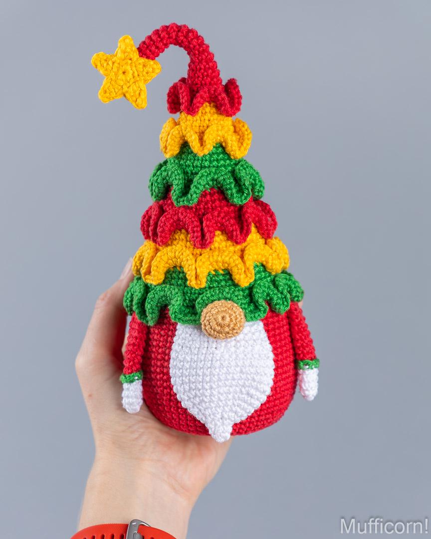 Crochet Patterns Bundle: Christmas Tree Gnomes