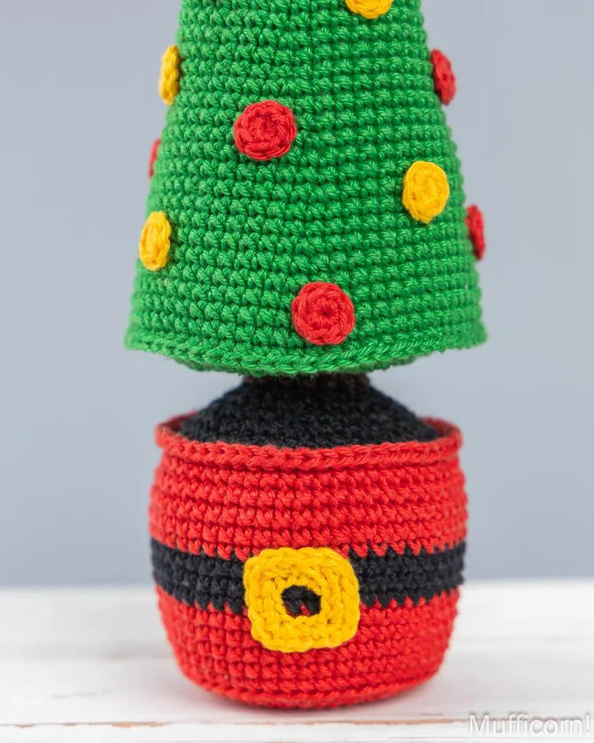Crochet Patterns Bundle: Chtistmas Tree Gnomes with Christmas Tree